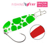 FishingFay Forellen Spoon Set Bubbly 3,6gr, 3,6 cm (5 Stück)