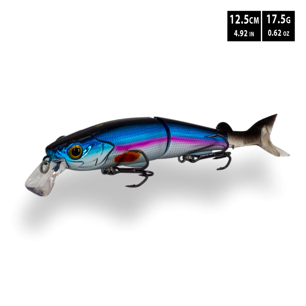 FISHN Hybrid Swimbait MinnowOne Pinky Blue 12,5cm, 17,5g