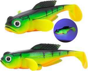 FISHN GOBY-T FLUO | 7.6cm/3in 9gr/0.31oz FLUO (5 Stück)