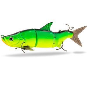 FISHN® TRAWL27, Tauchtiefe: 2-5 Meter, 27cm, 218gr, Slow-Sinking, 3 Anbisstellen - LEMON STAR