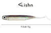 FISHN LURIEone - 5 Gummifische 11,5cm, 5gr zum Angeln auf Zander, Barsch, Hecht und Forelle