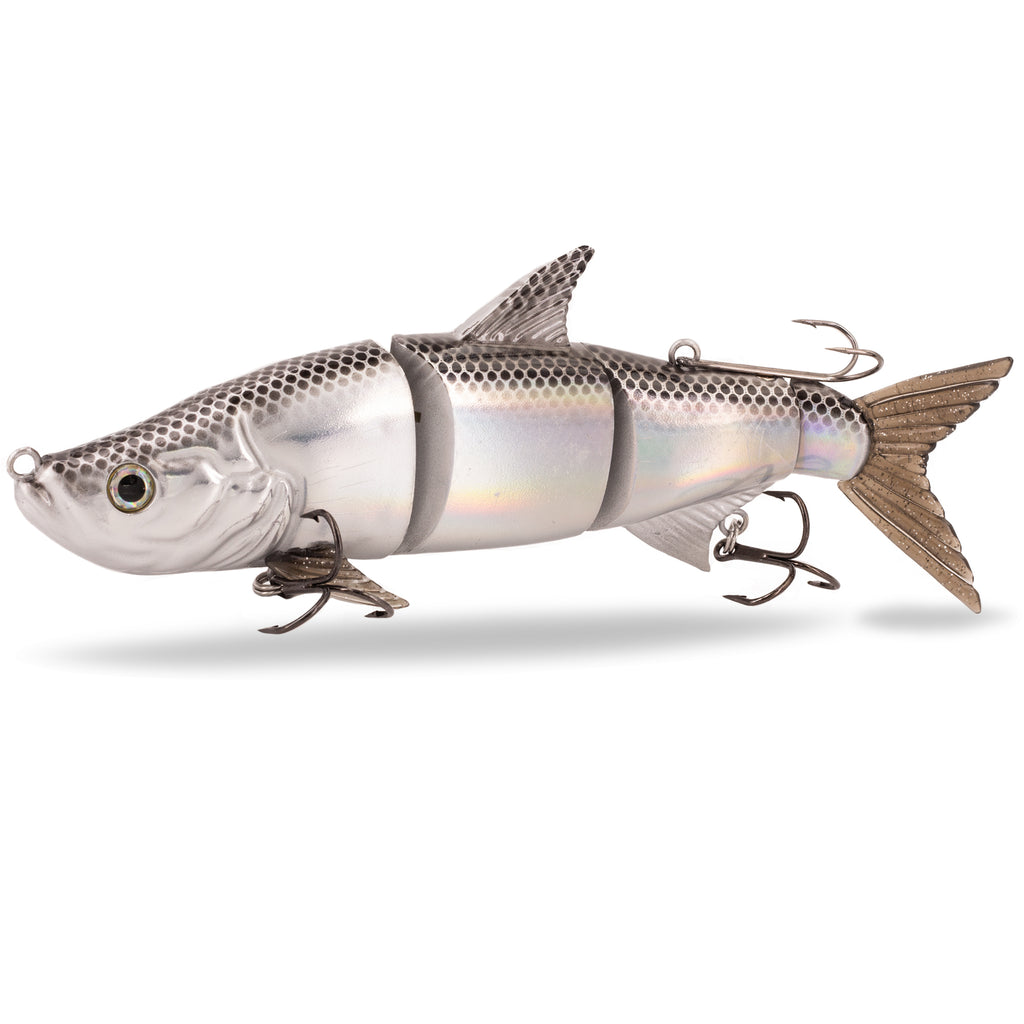 FISHN® TRAWL27, Tauchtiefe: 2-5 Meter, 27cm, 218gr, Slow-Sinking, 3 Anbisstellen - SILVER STAR