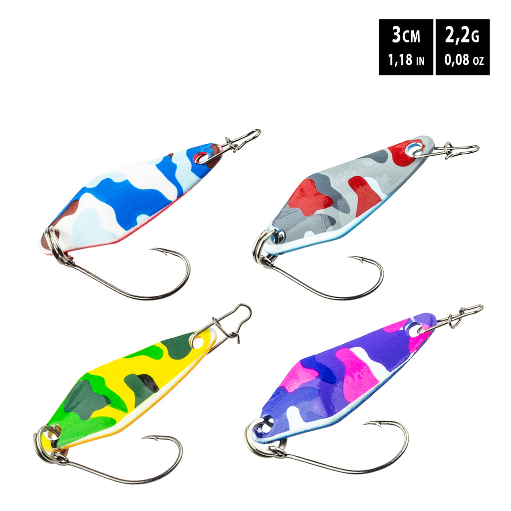 FISHN Spoon Set BLISSI 2,2gr, 3cm  (4-teilig)