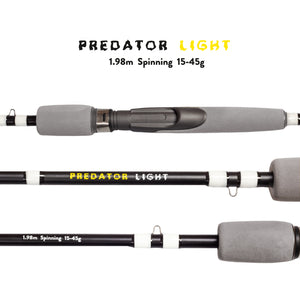 FISHN PredatorOne Light Angelrute  1,98m, 15-45g
