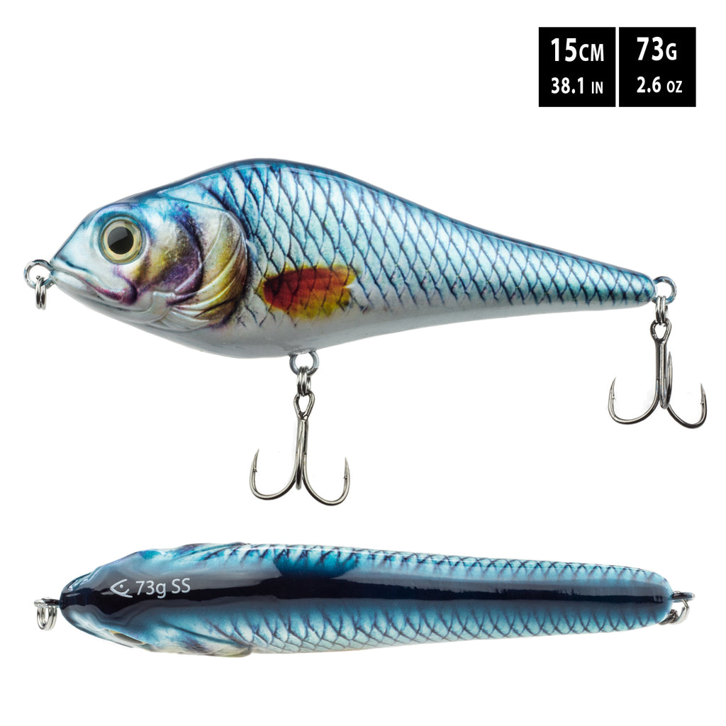FISHN JERKYone 73g, 15cm (Blue Fin)