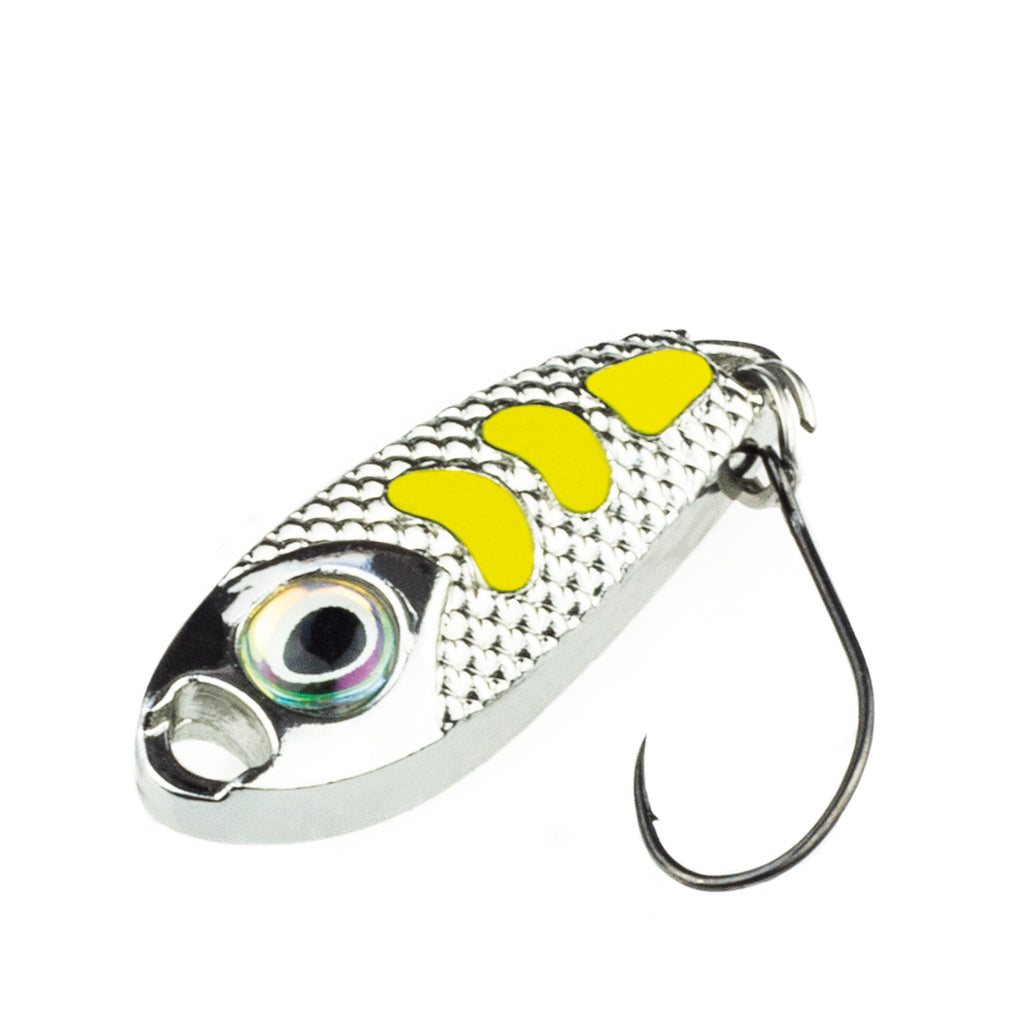 Forellen Spoon STELLAR 3cm, 5gr, silver/yellow