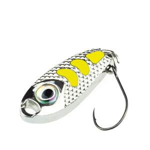 Forellen Spoon STELLAR 3cm, 5gr, silver/yellow