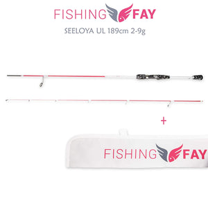 FishingFay Ultraleicht Spinnrute Seeloya 189cm, 2-9cm (Fuji)