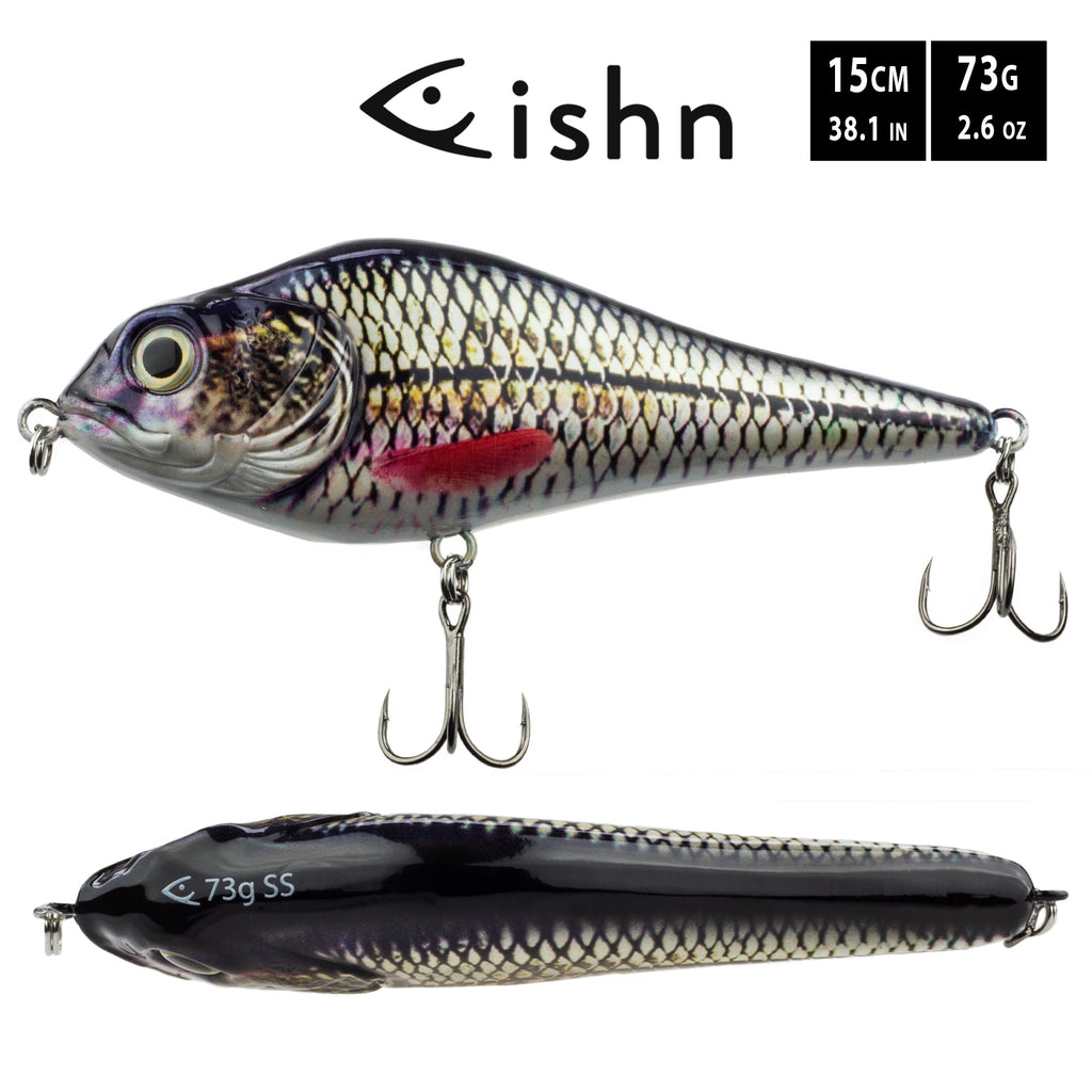 FISHN JERKYone 73g, 15cm (White Fish)