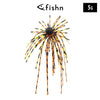 Dirty Hairy Tungsten Jigkopf 5gr (Brown)