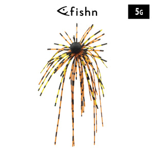 Dirty Hairy Tungsten Jigkopf 5gr (Brown)