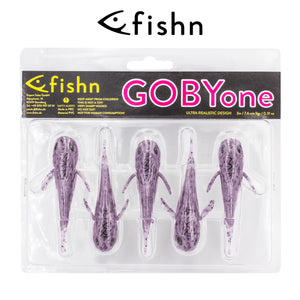 FISHN GOBY one - 7.6cm/3in 9gr/0.31oz Purple Rain (5 Stück)