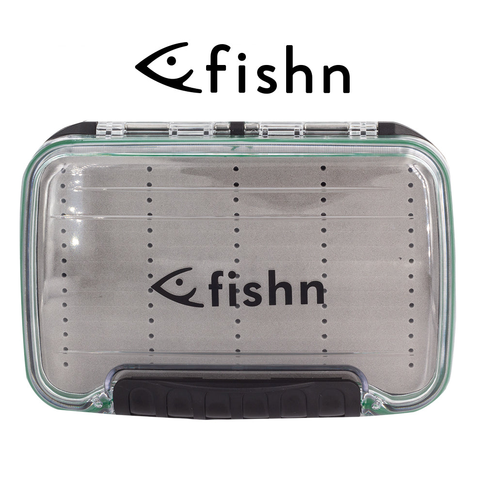 FISHN große wasserdichte Köderbox für Spoons, Spinner, Blinker und Fliegen