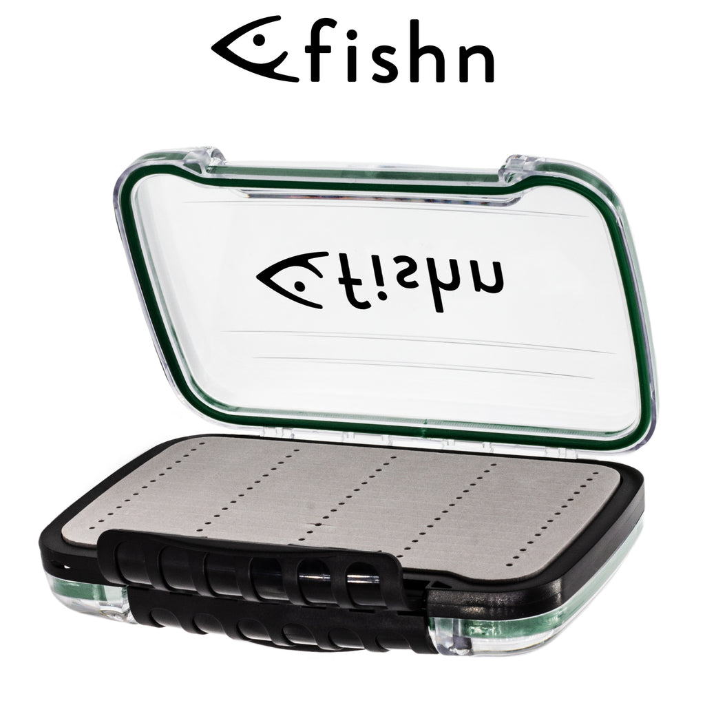 FISHN große wasserdichte Köderbox für Spoons, Spinner, Blinker und Fliegen