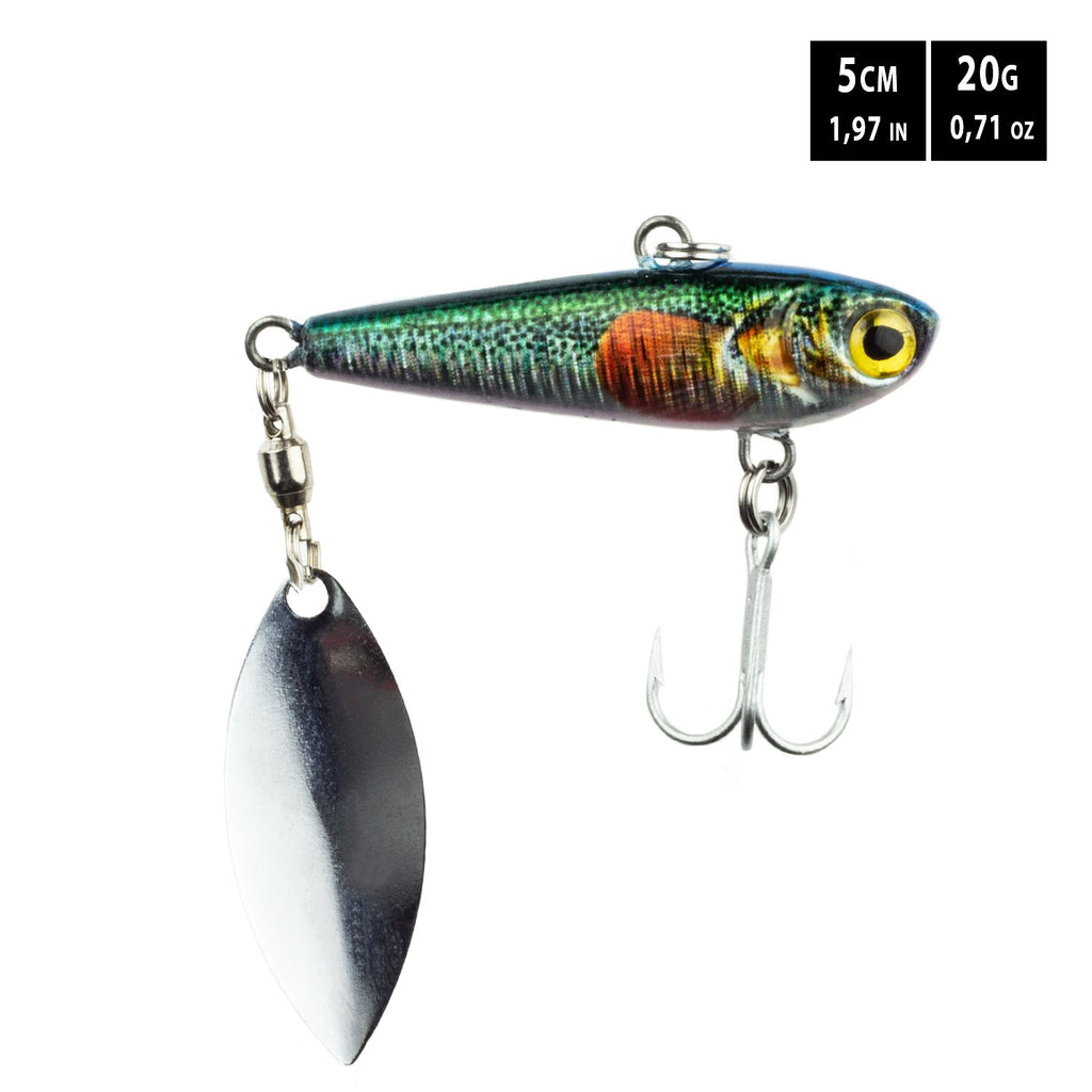 FISHN REALSPINNY Spinnerbait 20g, 4,cm (Blue Fin)