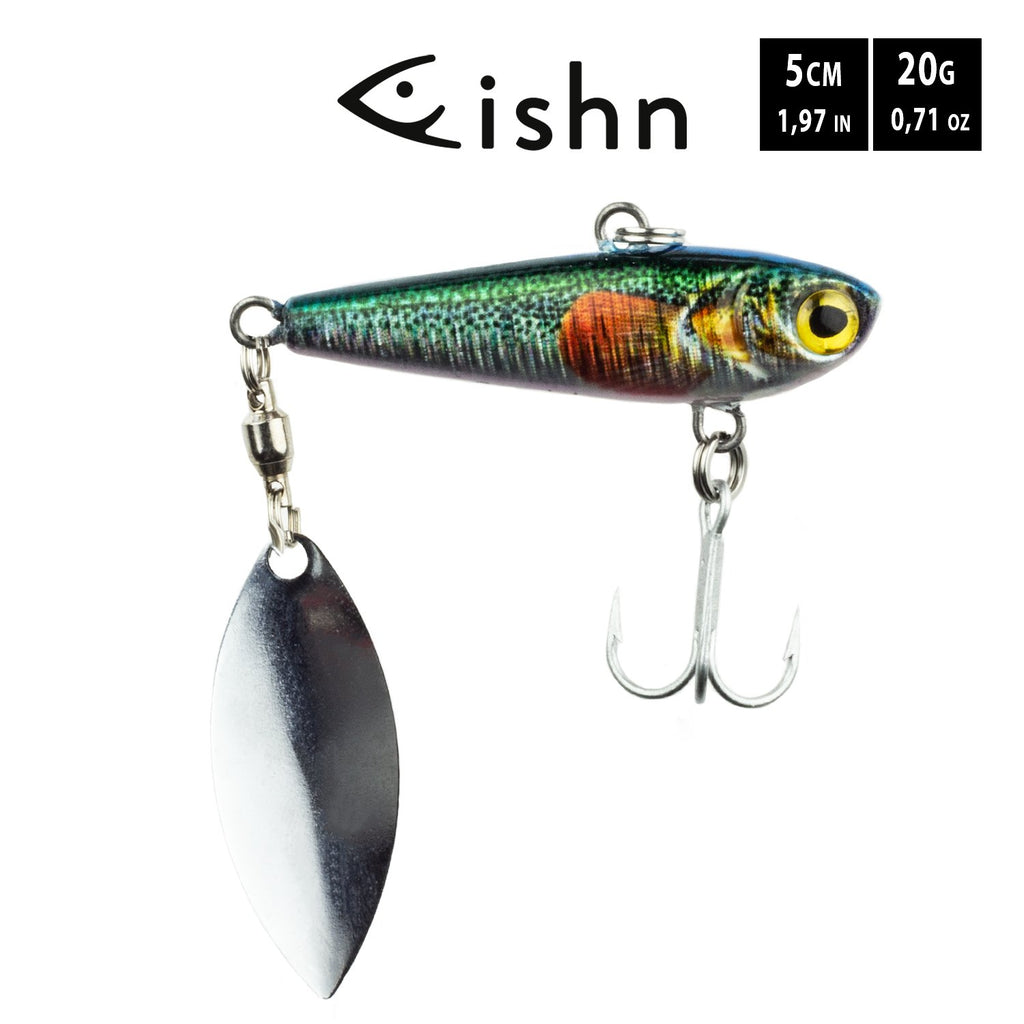 FISHN REALSPINNY Spinnerbait 20g, 4,cm (Blue Fin)
