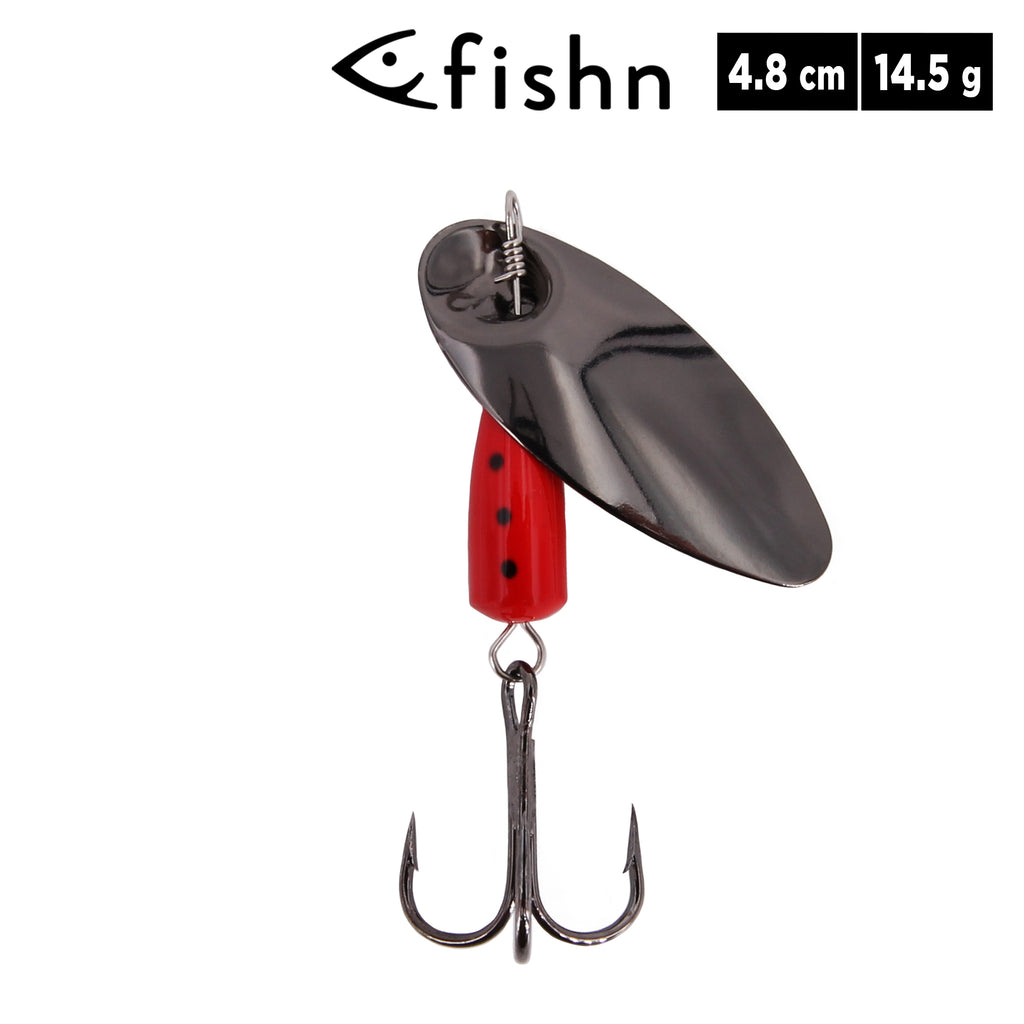 FISHN Black Spinner 14,5gr, 4,8cm