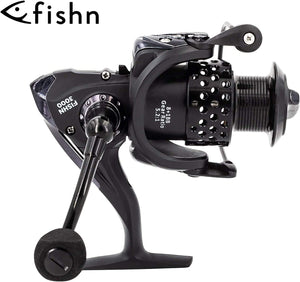 FISHN PredatorOne Angelrute Set 2,40m, 20-80g, Angelrute –Spinnrute –Steckrute + FISHN Reel 3000 Spinnrolle