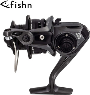FISHN® Set Predator Light Carbon GT, 1,98cm, Wurfgewicht 15-45gr - REEL1000, Ideales Angelset zum Spinnfischen auf Forelle, Zander, Hecht und Barsch - 2 teilige Steckrute,