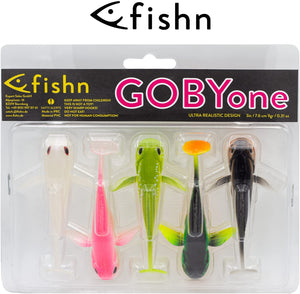 FISHN GOBY-T FLUO | 7.6cm/3in 9gr/0.31oz FLUO (5 Stück)