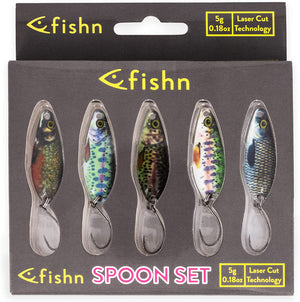 Forellen Spoon Set REALLYone, 5gr, 4cm (5 Stück)