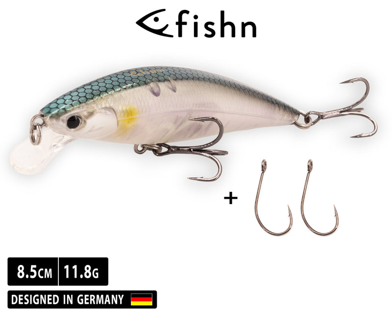 GRUMPY Puncher Wobbler - 11,8gr, 8,5cm - Ayu