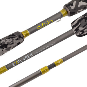 FISHN Spinnrute Explorer Reiserute - 213cm, Wurfgewicht 10-40gram