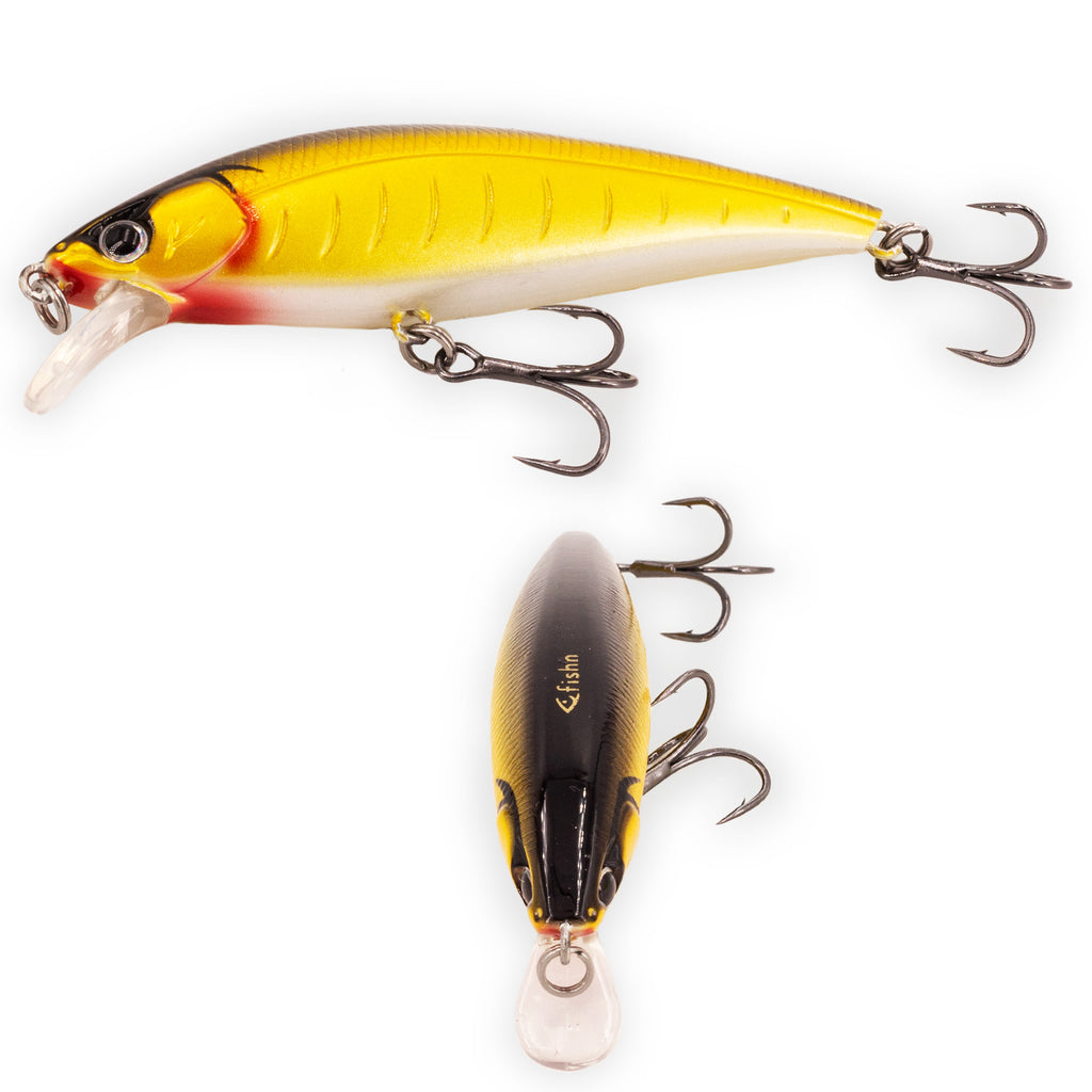 GRUMPY Puncher Wobbler - 11,8gr, 8,5cm - Golden Rudd