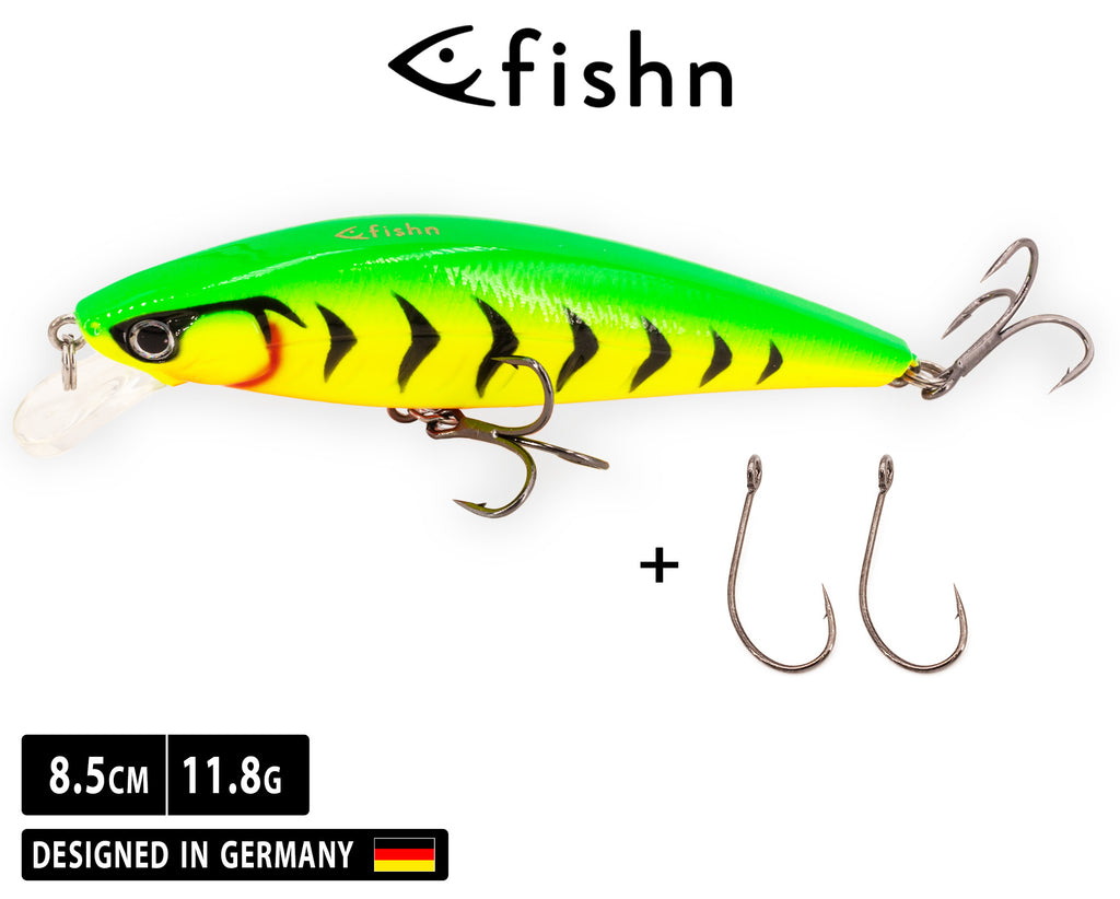 GRUMPY Puncher Wobbler - 11,8gr, 8,5cm - Fire Tiger