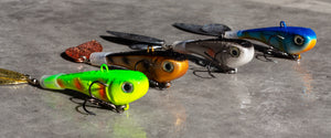 FISHN GRUMPYSpinner, Spinner Bait, Kunstköder zum Angeln auf Hecht, Barsch, Forelle und Zander (20g, Ghost)