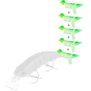 FISHN MINNOWone Ersatzschwänze 5er Pack