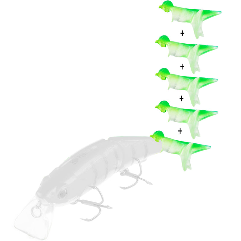 FISHN MINNOWone Ersatzschwänze 5er Pack