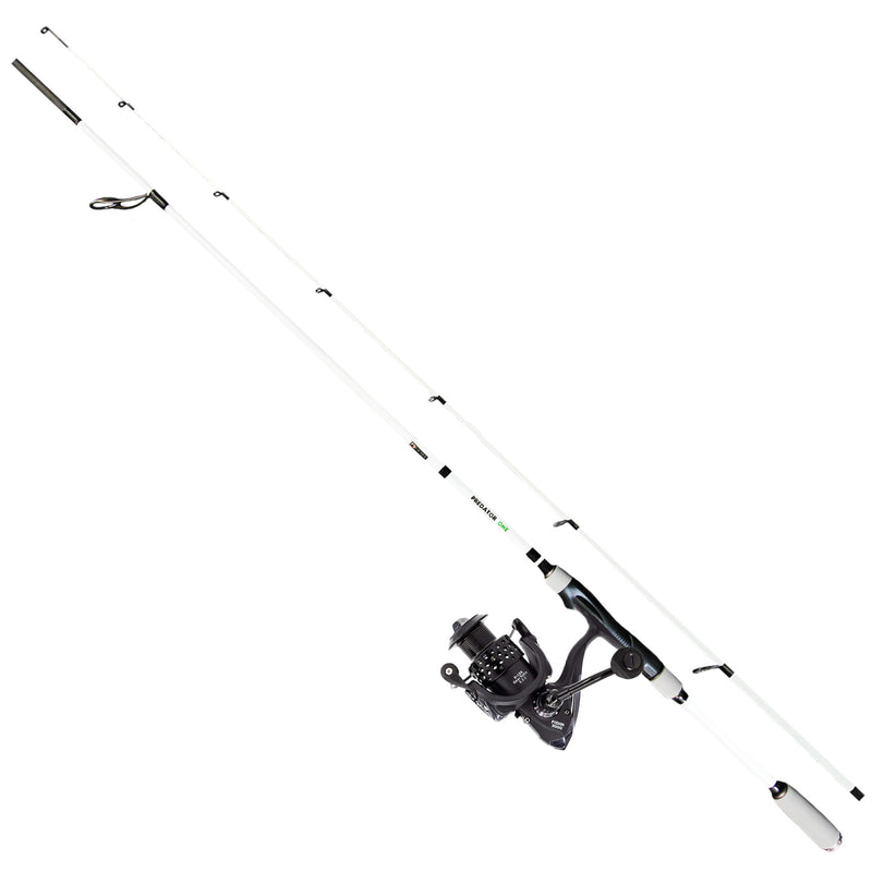 FISHN PredatorOne Angelrute Set 2,40m, 20-80g, Angelrute –Spinnrute –Steckrute + FISHN Reel 3000 Spinnrolle