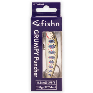 GRUMPY Puncher Wobbler - 11,8gr, 8,5cm - Trout