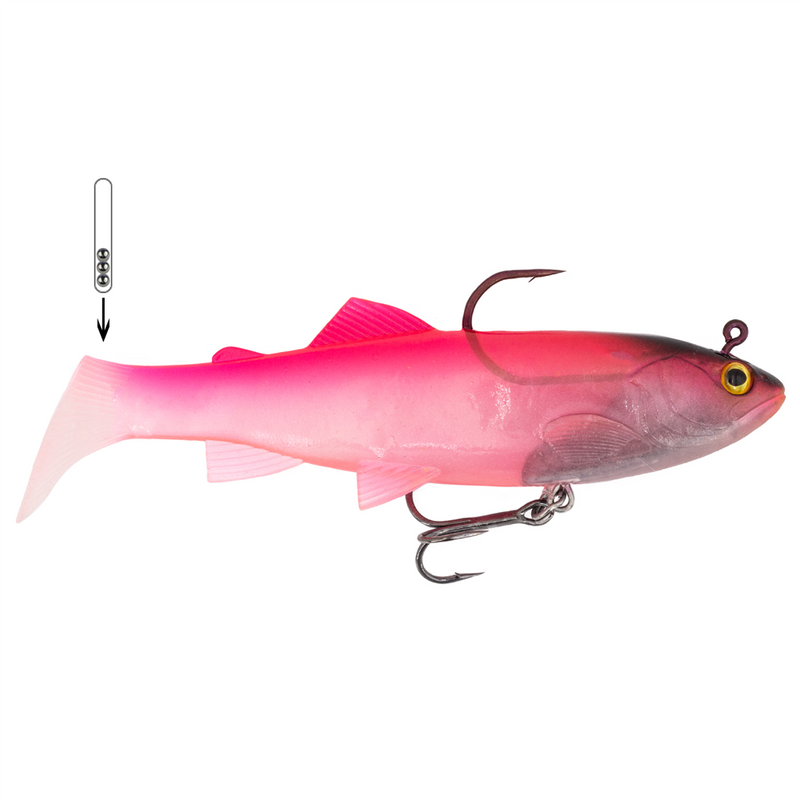 FISHN Hechtköder TROUTY Purple Star 12cm, 38gr