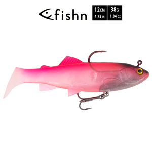 FISHN Hechtköder TROUTY Purple Star 12cm, 38gr