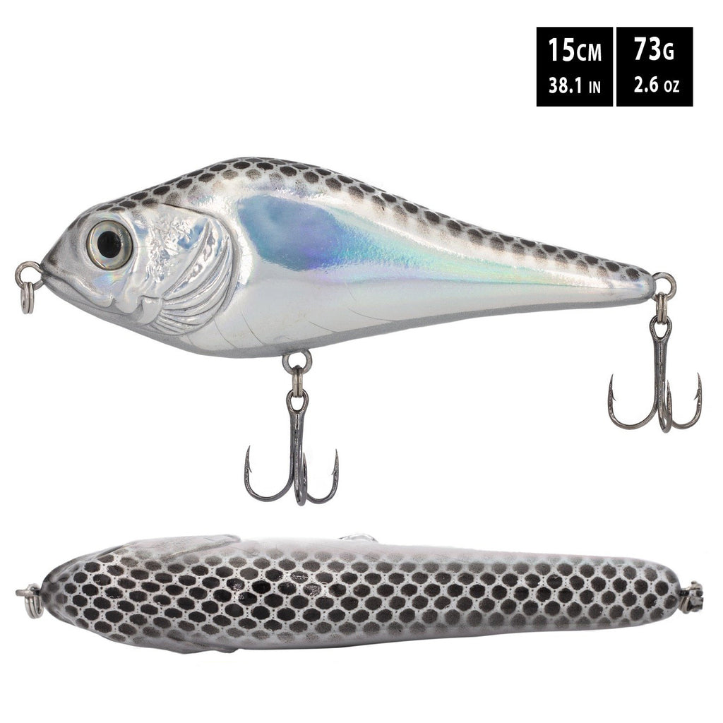 FISHN JERKYone Silver Surfer 73g - 15cm (Slow Sinking)