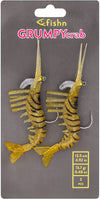 FISHN® GRUMPYcrab 12.5cm, 13.7gr, 2 Stück
